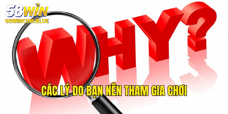 Lý do tại sao bạn nên tham gia chơi ngay hôm nay